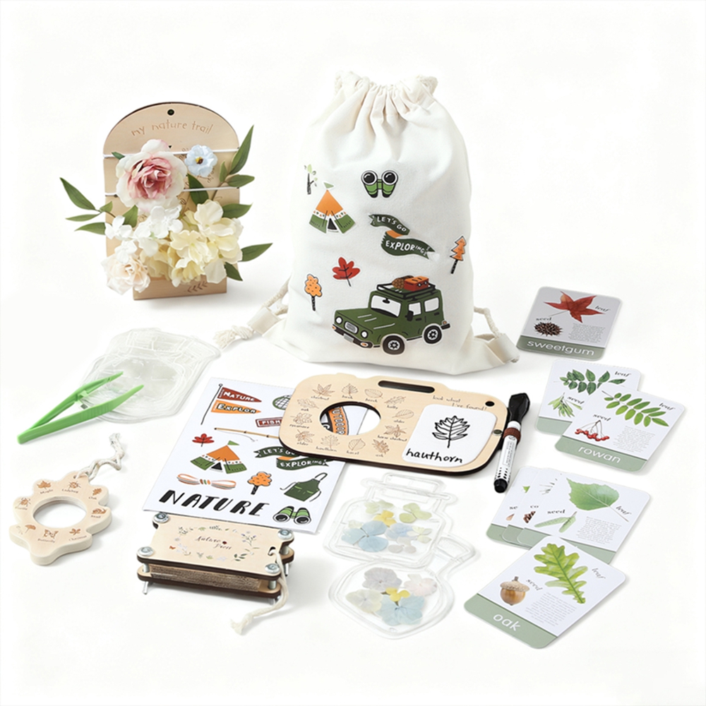 Kids Outdoor Explorer Set - Çocuk Montessori Oyuncakları Bebek Açık Hava