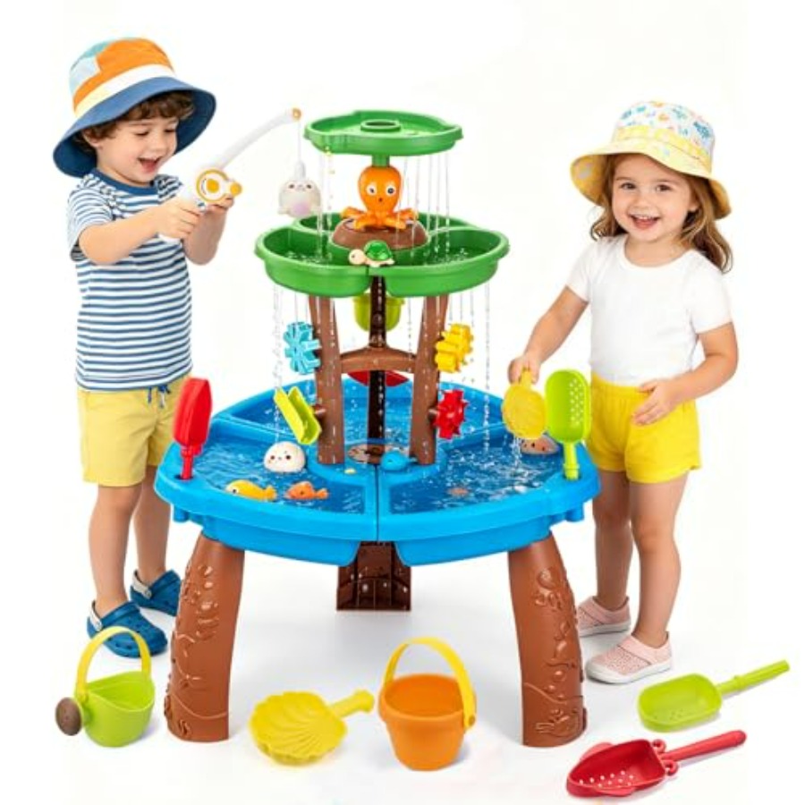 Kids Outdoor Sensory Table - 3-8 yaş arası çocuklar için açık