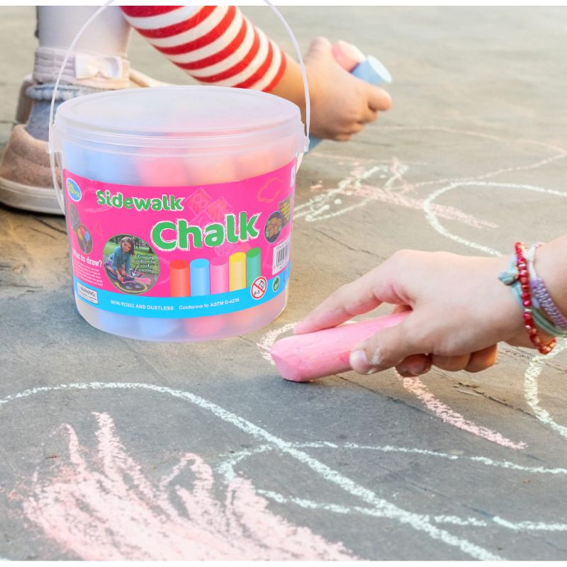 Chalk Outdoor Jumbo - Çocuk ve Yetişkinler için Yıkanabilir Jumbo