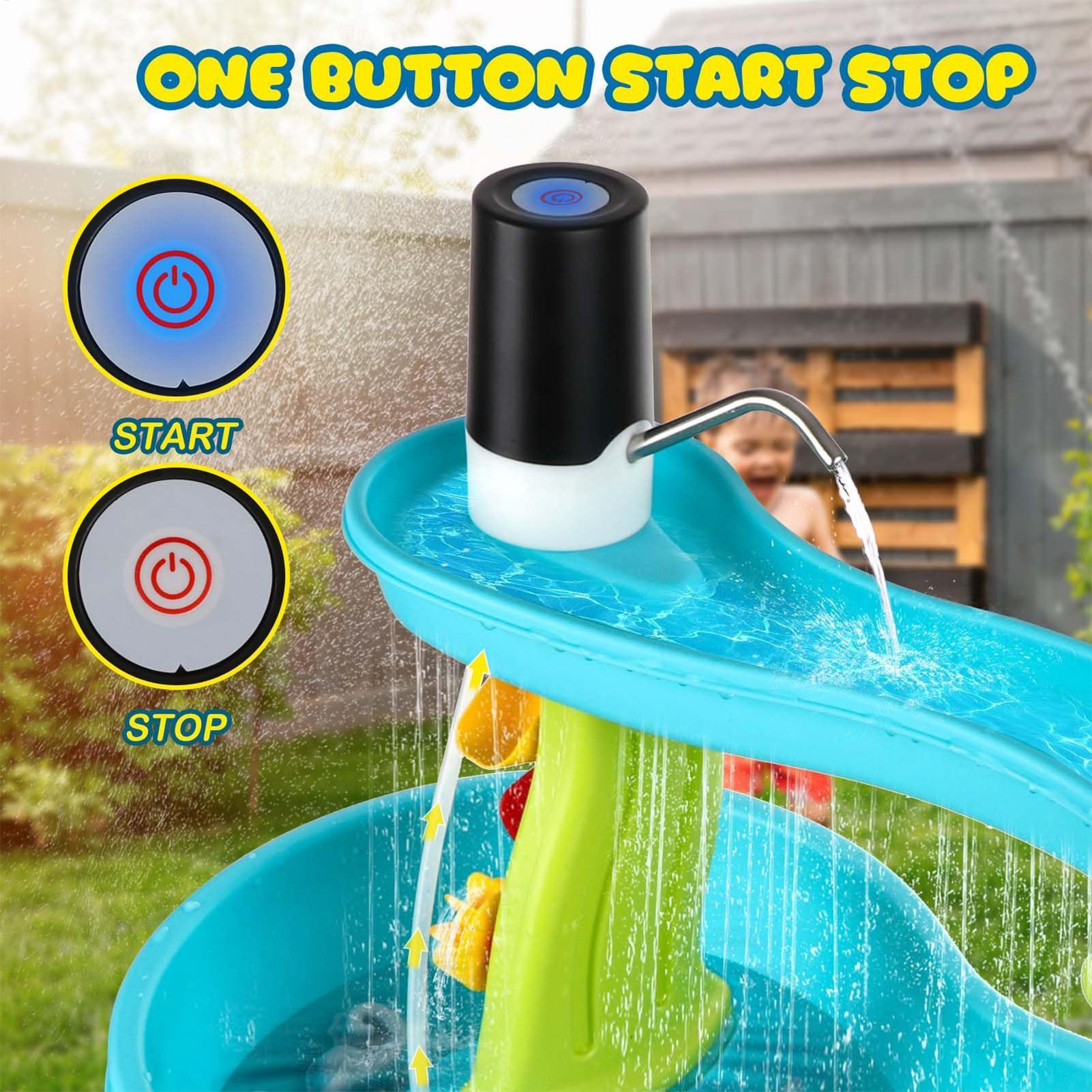 Kids Outdoor Water Play Table - Küçük Kablosuz Şarj Edilebilir Su Tablası