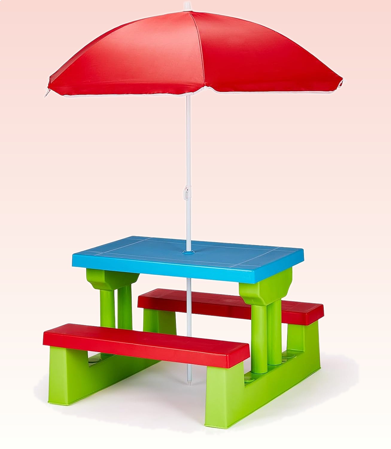 Kids Outdoor Umbrella For Table - JOYMOR Çocuk Piknik Masası ve Şemsiyesi,