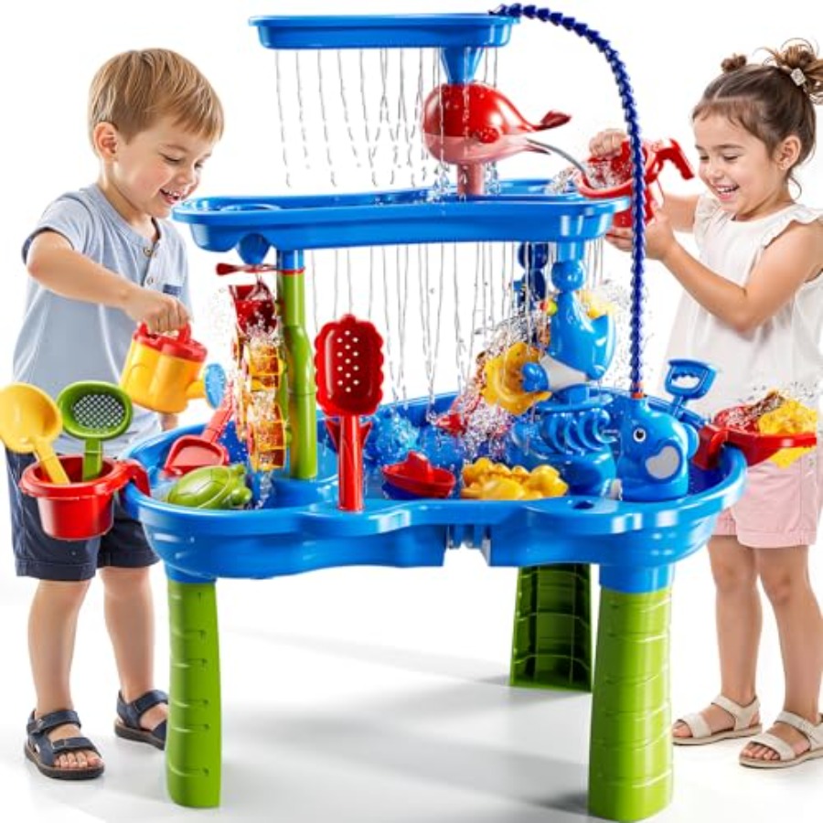 Kids Outdoor Sensory Table - 4-8 yaş arası çocuklar için açık