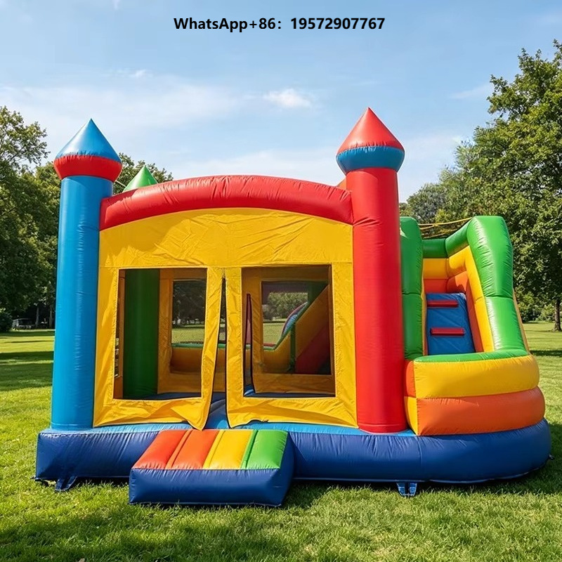 Kids Outdoor House - Çocuklar için Açık Hava Şişme Zıplama