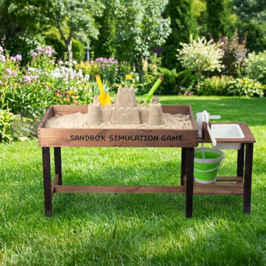 Kids Outdoor Sensory Table - 3-8 yaş arası çocuklar için dış