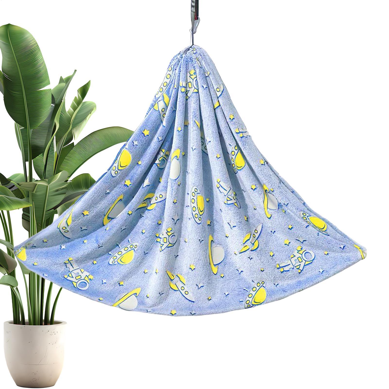 Kids Outdoor Hammock Swing - Çocuk Salıncak Koltuğu Karanlıkta Parlayan Duyusal