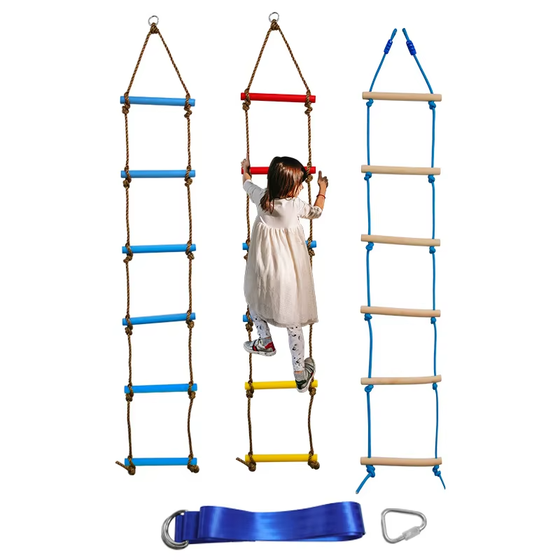 Kids Outdoor Ladder - 6,6 ft Çocuklar İçin Tırmanma Merdiveni,