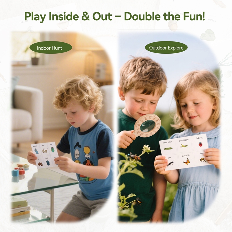 Ahşap Montessori Oyuncakları H - Kids Outdoor Explorer Set incelemesi ve fiyatı
