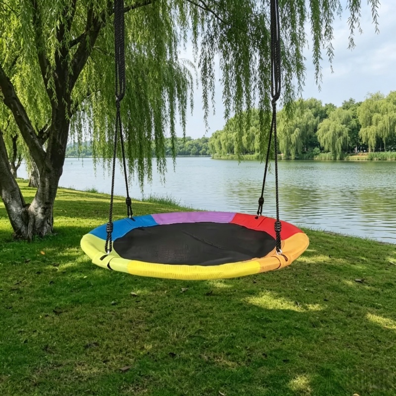 Dairesel Oxford Net Kanvas Çoc - Kids Outdoor Hammock Swing incelemesi ve fiyatı
