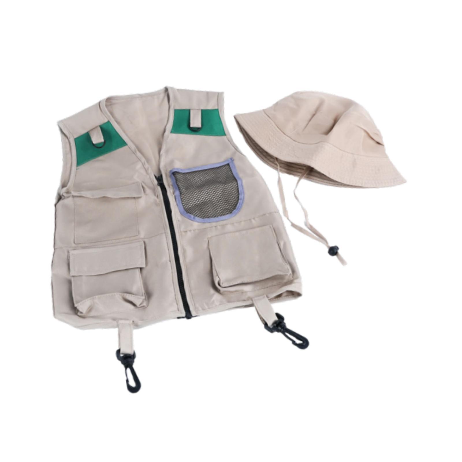 Çocuk Kaşif Yeleği ve Şapka Ko - Kids Outdoor Explorer Set incelemesi ve fiyatı