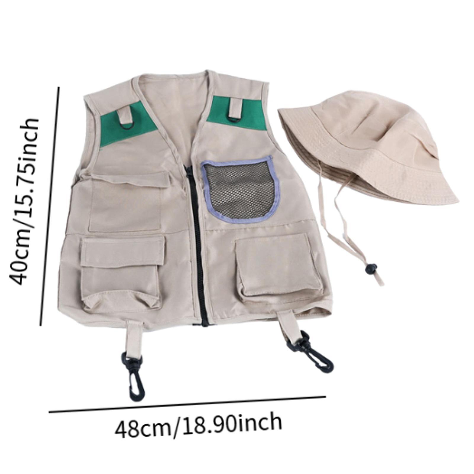 Çocuk Kaşif Yeleği ve Şapka Ko - Kids Outdoor Explorer Set incelemesi ve fiyatı