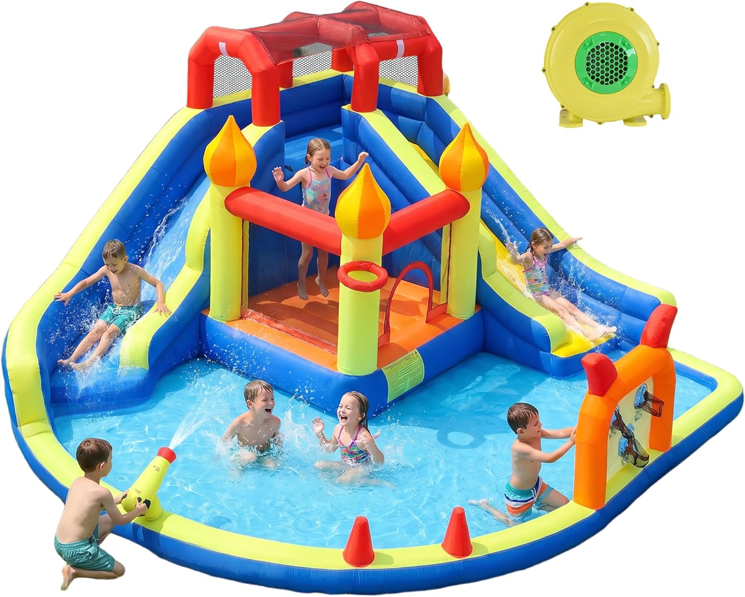 Çocuklar için İki Uzun Şişme S - Kids Outdoor House incelemesi ve fiyatı