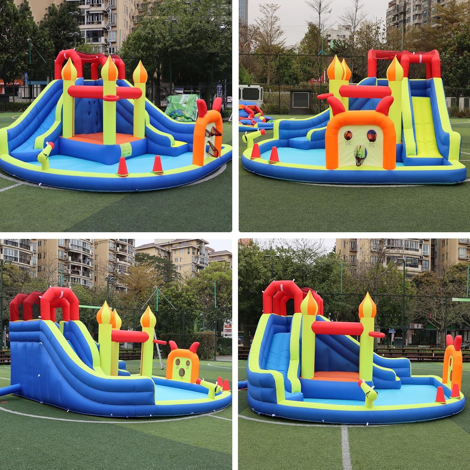 Çocuklar için İki Uzun Şişme S - Kids Outdoor House incelemesi ve fiyatı