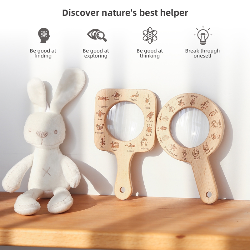Ahşap Büyüteç Seti Hayvan Bitk - Kids Outdoor Explorer Set incelemesi ve fiyatı