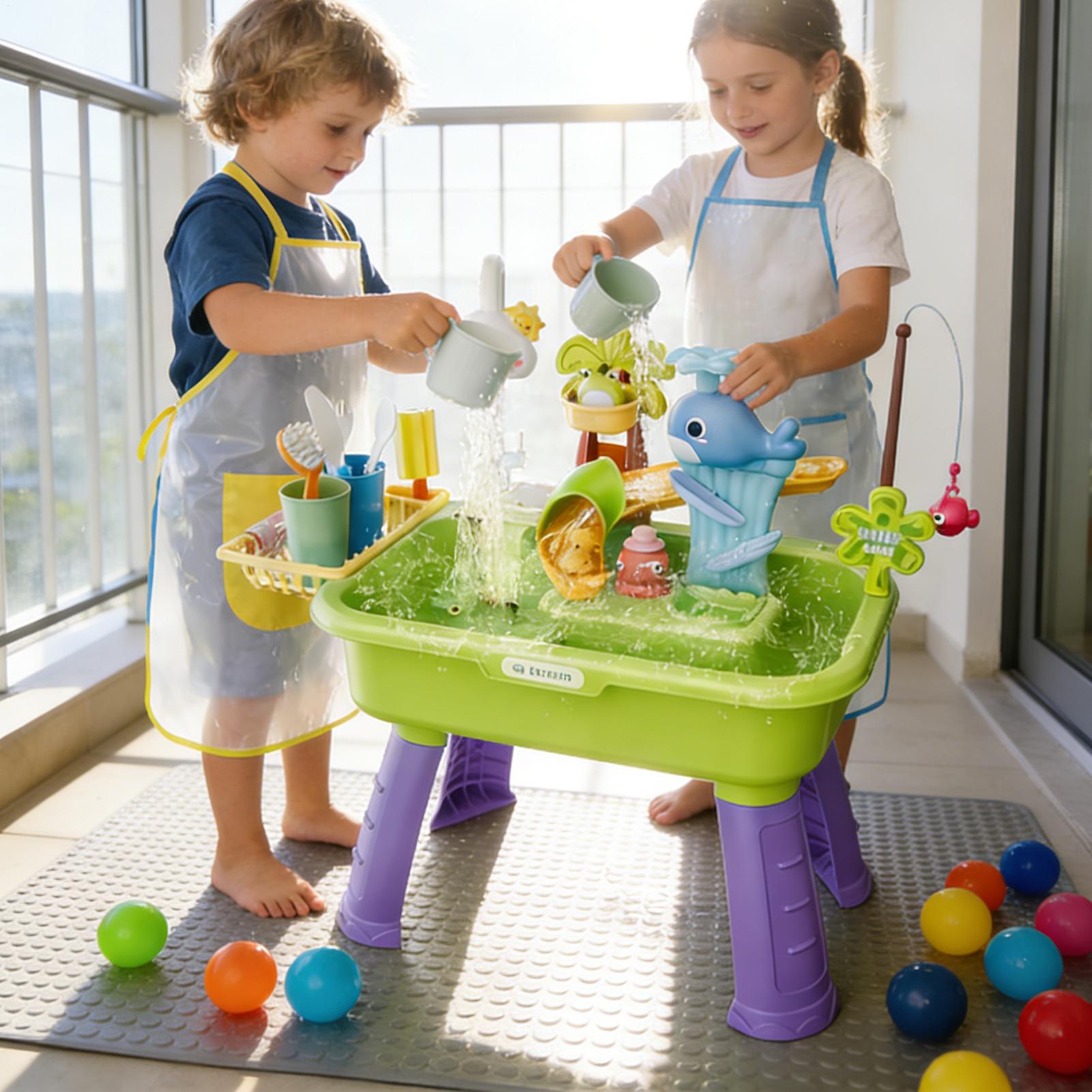 Çocuk Mutfak Oyuncakları Elekt - Kids Outdoor Water Play Table incelemesi ve fiyatı