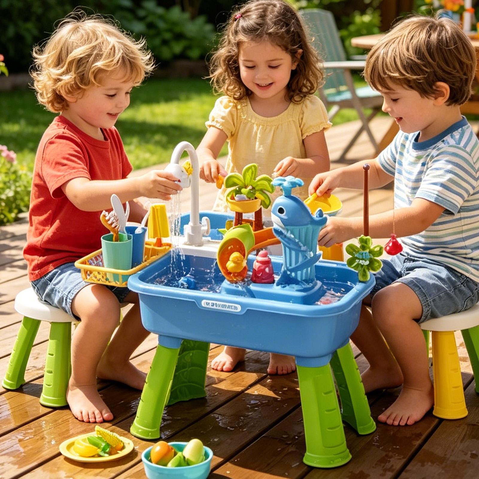 Yürümeye Başlayan Çocuklar İçi - Kids Outdoor Sensory Table incelemesi ve fiyatı