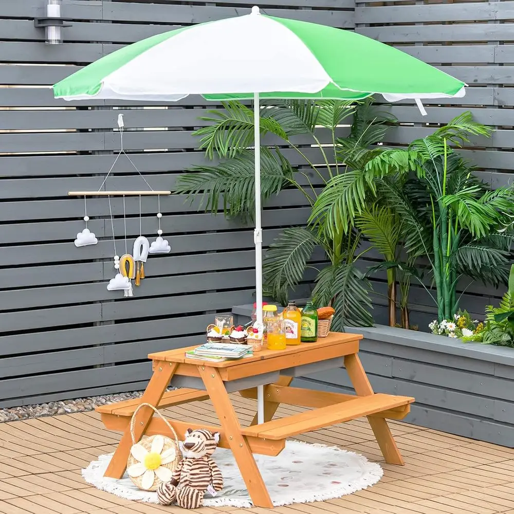 Çocuklar için Çıkarılabilir Ku - Kids Outdoor Umbrella For Table incelemesi ve fiyatı