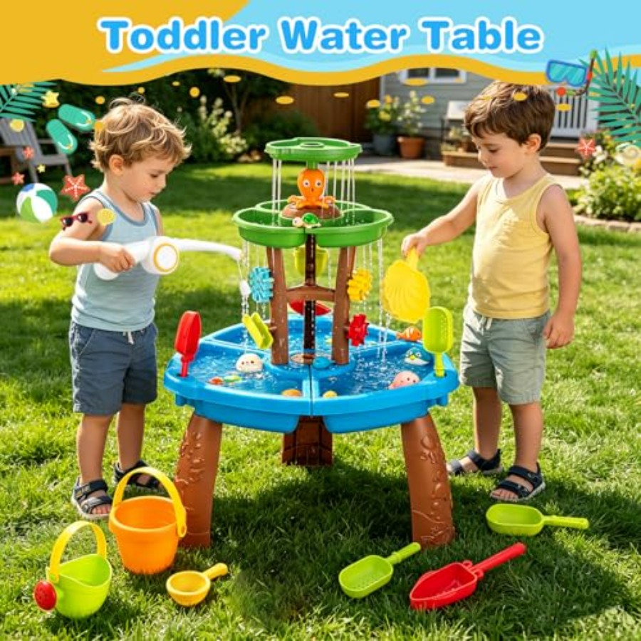 3-8 yaş arası çocuklar için aç - Kids Outdoor Sensory Table incelemesi ve fiyatı