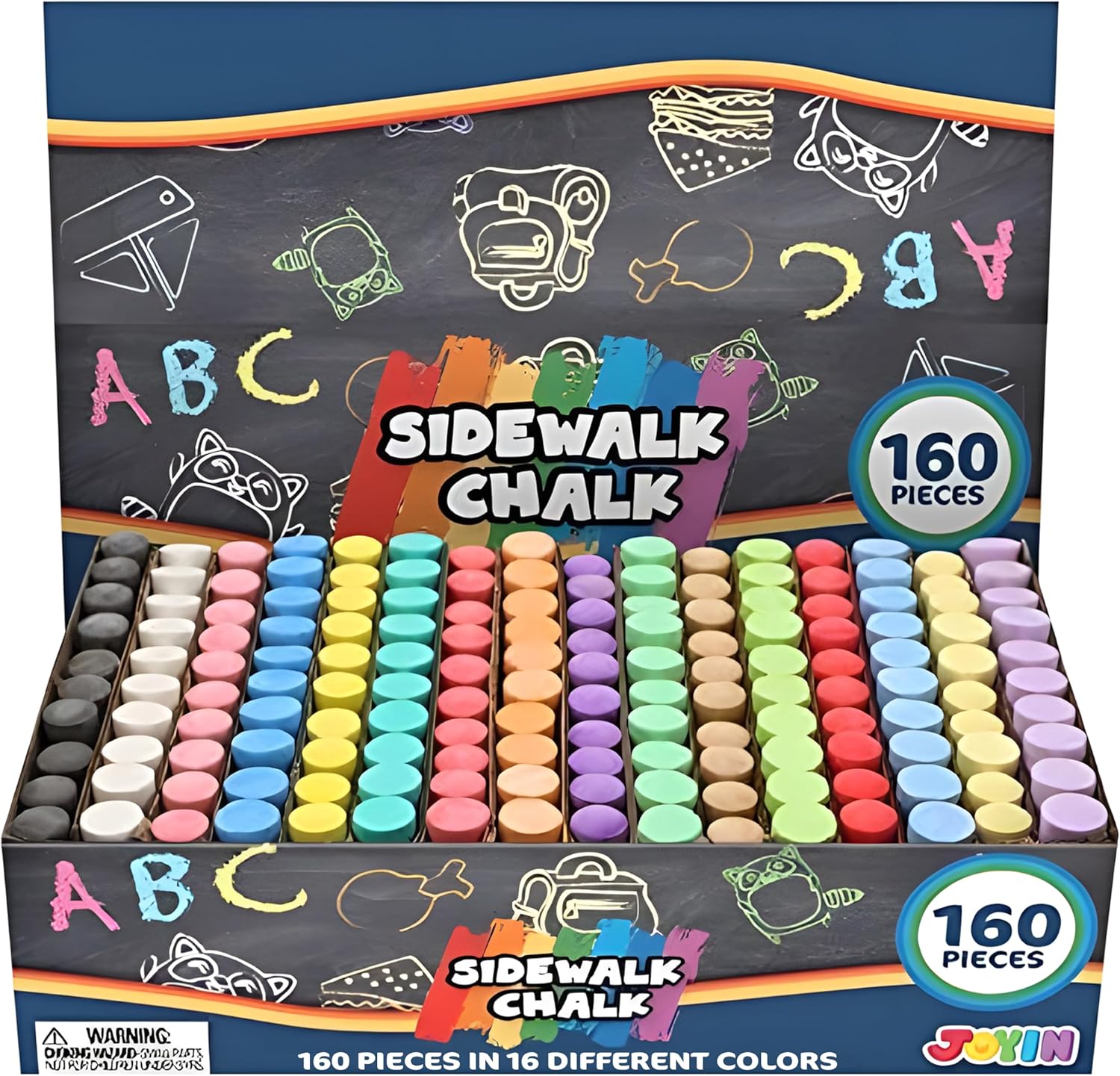 160 Adet Yol Boyama Seti, Toks - Chalk Outdoor Jumbo incelemesi ve fiyatı