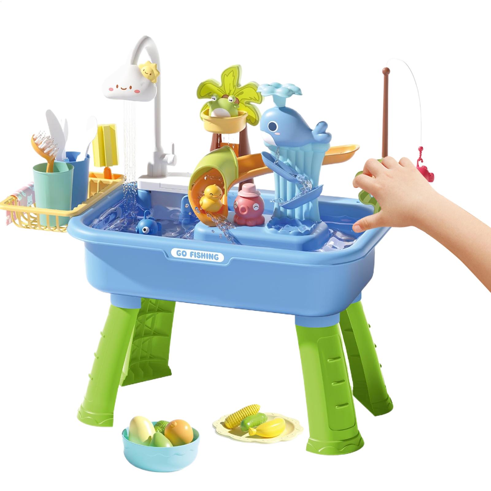 Çocuk mutfak oyuncakları elekt - Kids Outdoor Water Play Table incelemesi ve fiyatı