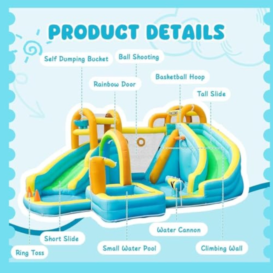 Çocuklar için arka bahçe açık  - Kids Outdoor Inflatable incelemesi ve fiyatı