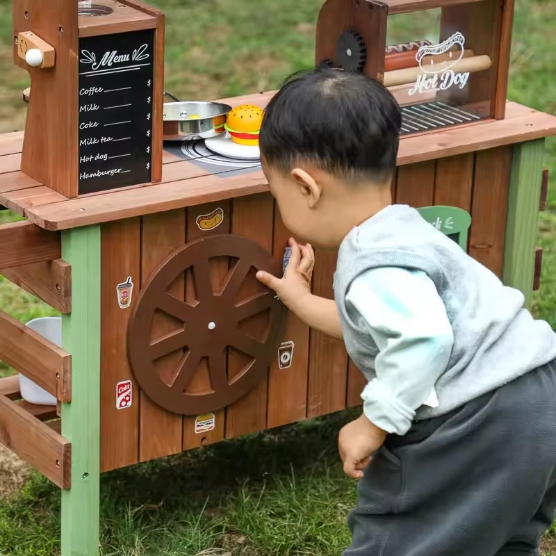 Çocuklar İçin Ahşap Açık Hava  - Kids Outdoor Mud Kitchen Accessories incelemesi ve fiyatı