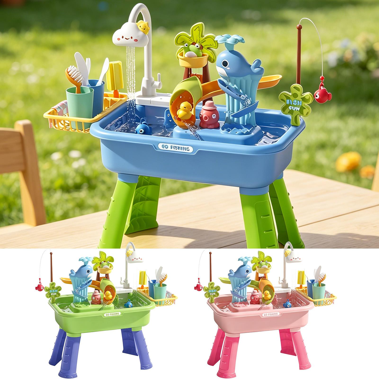 Çocuklar için Su Masası ve Pom - Kids Outdoor Sensory Table incelemesi ve fiyatı