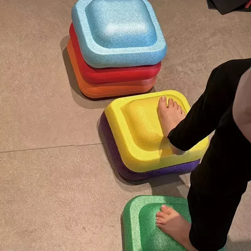 1/3 adet gökkuşağı denge basam - Outdoor Kids In An Indoor World incelemesi ve fiyatı