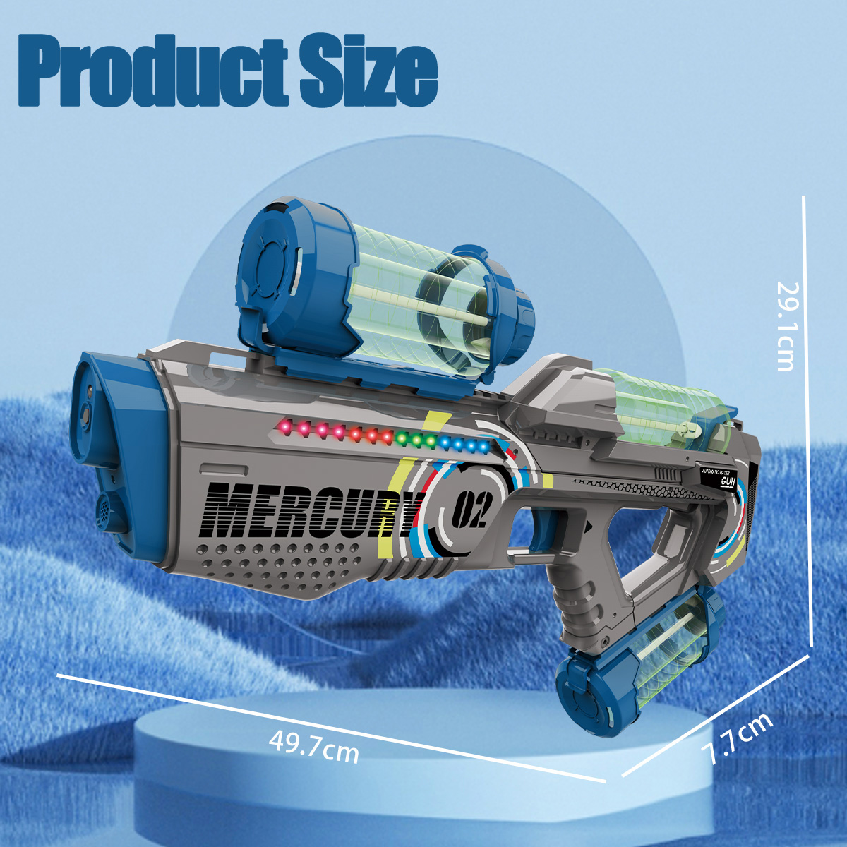 Yaz tam otomatik elektrikli su - Water Gun Soaker incelemesi ve fiyatı