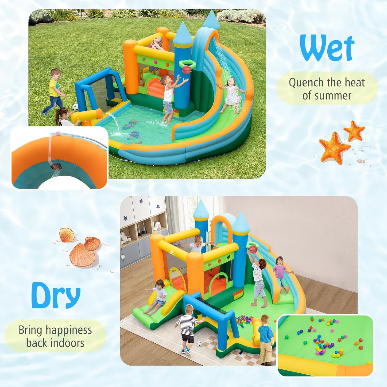 Büyük Çocuklar İçin 9'u 1 Arad - Kids Outdoor House incelemesi ve fiyatı