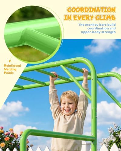 Açık Hava Maymun Bar Seti, Tır - Kids Outdoor Monkey Bar Set incelemesi ve fiyatı