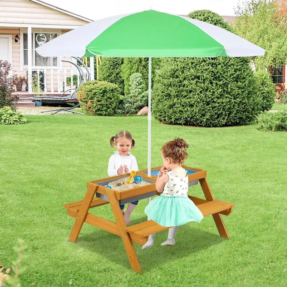 3'ü 1 Arada Yüksekliği Ayarlan - Kids Outdoor Umbrella For Table incelemesi ve fiyatı
