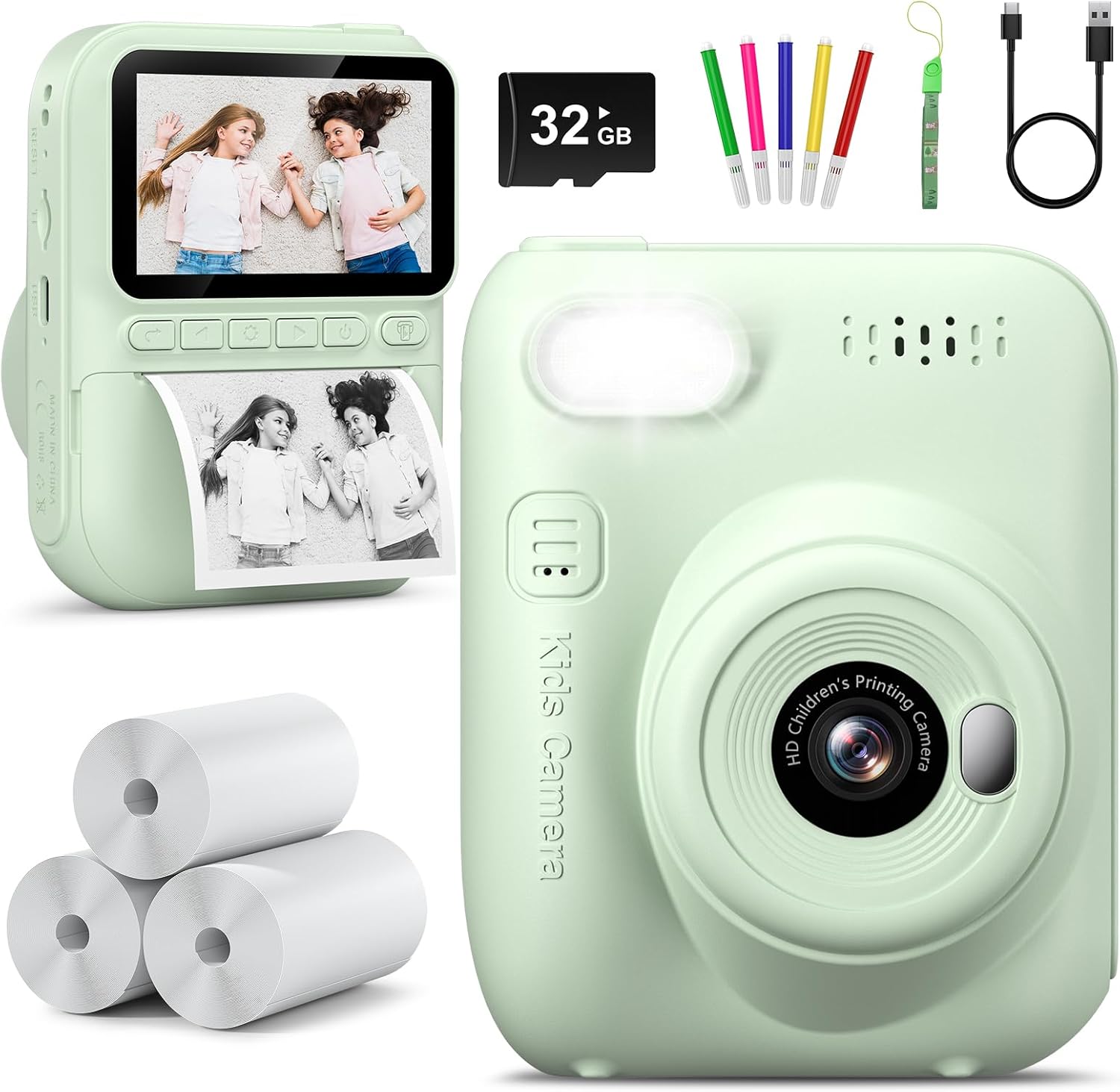 Anında Baskılı Çocuk Kamerası, - Kids Outdoor Gifts incelemesi ve fiyatı