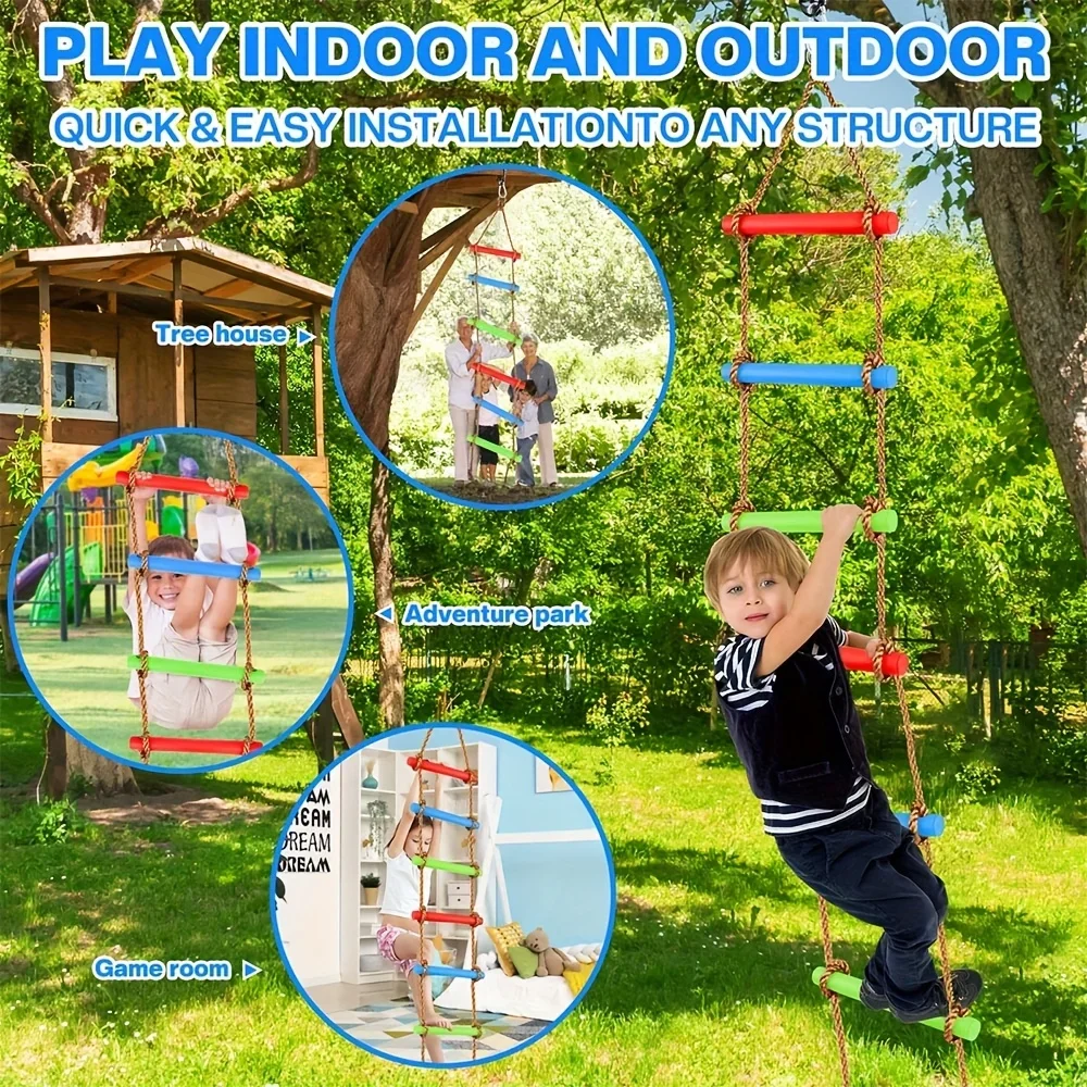 1 adet Renkli Çocuk Tırmanma M - Kids Outdoor Ladder incelemesi ve fiyatı