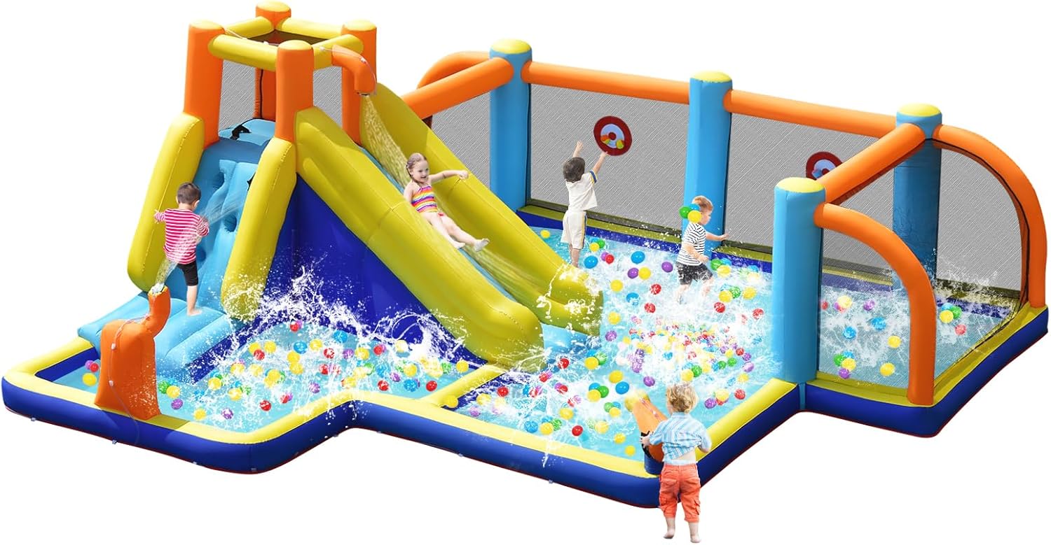 Dev Şişme Su Kaydırağı, Futbol - Kids Outdoor House incelemesi ve fiyatı