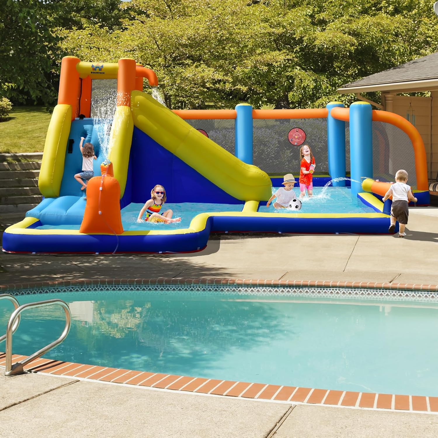 Dev Şişme Su Kaydırağı, Futbol - Kids Outdoor House incelemesi ve fiyatı