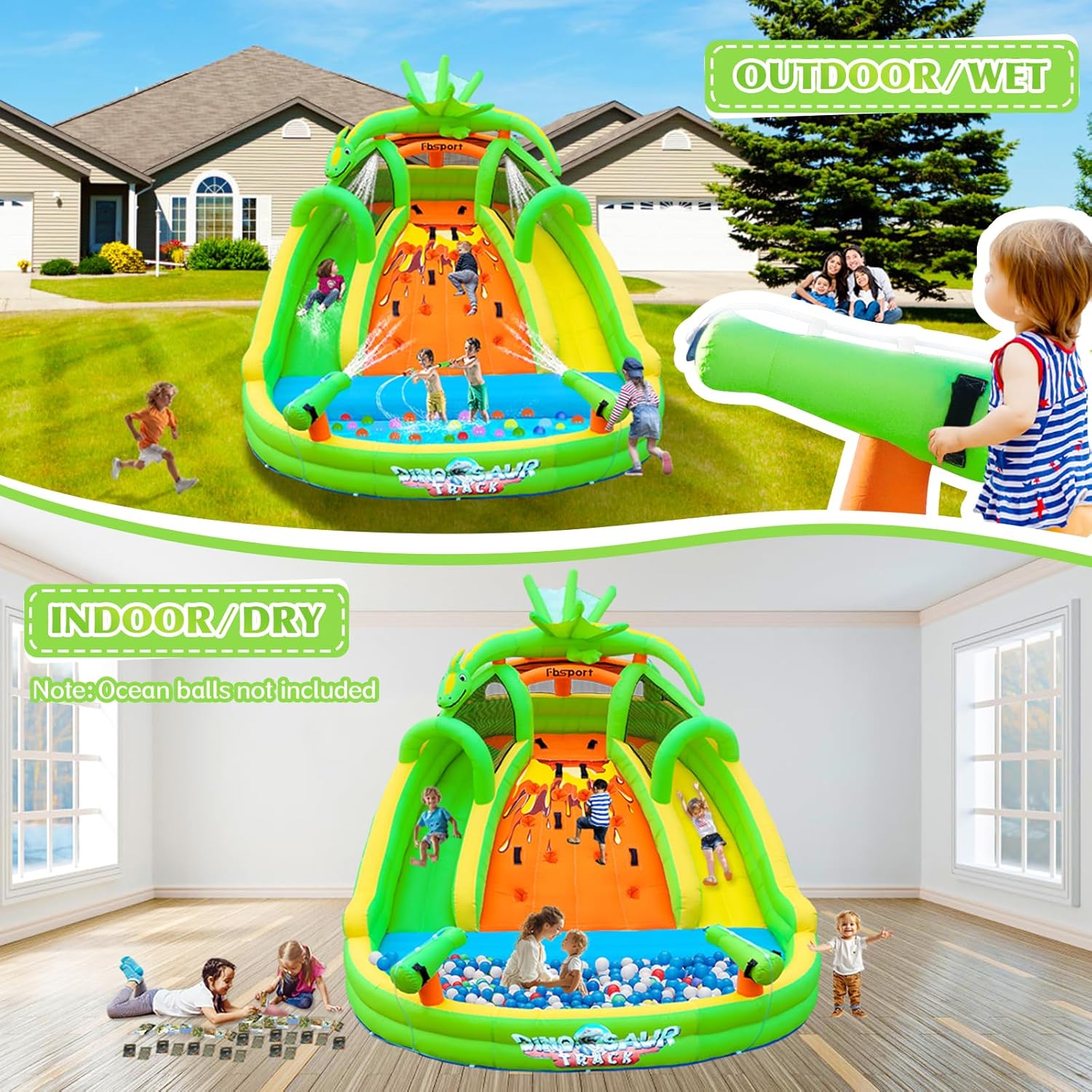 Çocuklar İçin Şişme Oyun Evi,  - Kids Outdoor House incelemesi ve fiyatı