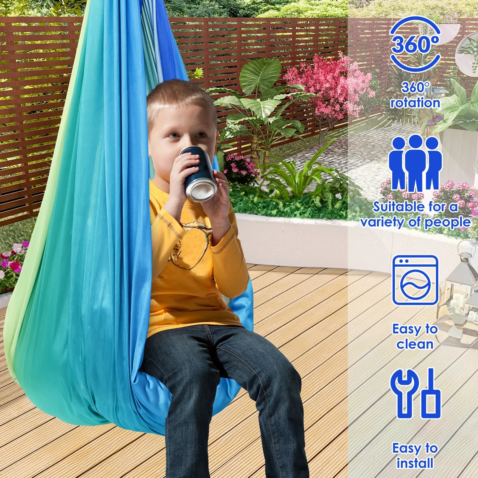 Duyusal Salıncak Rahat Çocukla - Kids Outdoor Hammock Swing incelemesi ve fiyatı