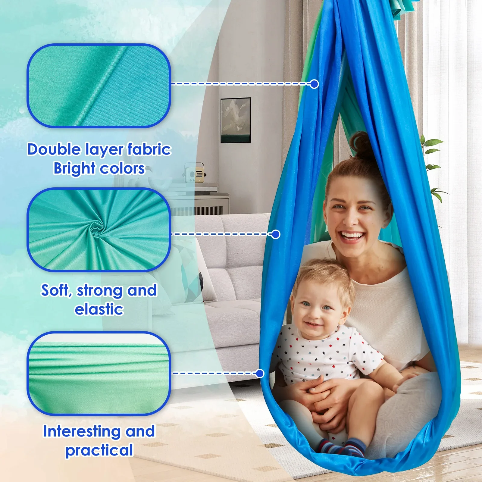 Duyusal Salıncak Rahat Çocukla - Kids Outdoor Hammock Swing incelemesi ve fiyatı