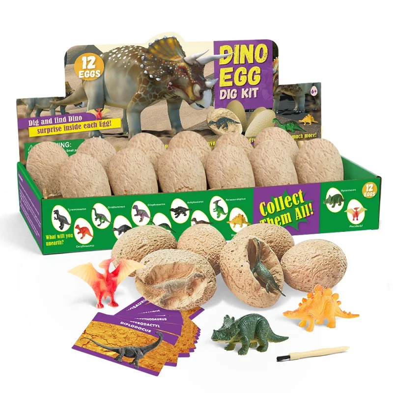 12 adet arkeolojik dinozor yum - Kids Outdoor Excavator incelemesi ve fiyatı