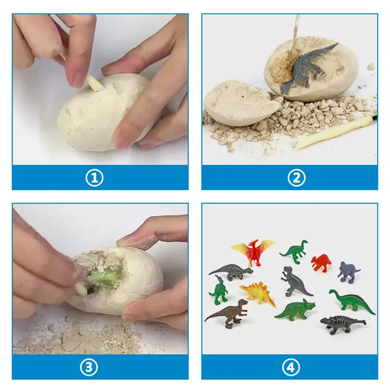 12 adet arkeolojik dinozor yum - Kids Outdoor Excavator incelemesi ve fiyatı