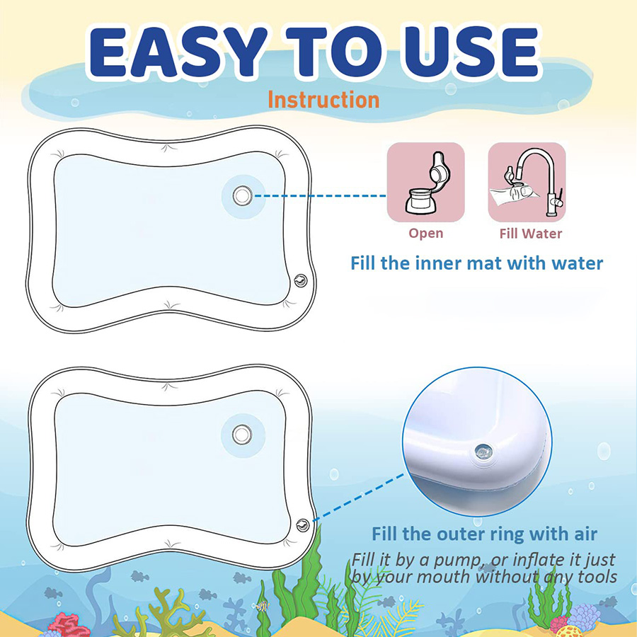1 adet Şişme PVC oyun matı Beb - Kids Outdoor Water Play Table incelemesi ve fiyatı