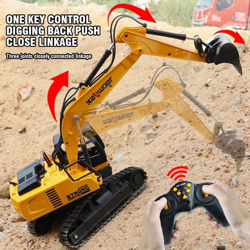 Huina Rc Ekskavatör 1/24 9Ch U - Kids Outdoor Excavator incelemesi ve fiyatı
