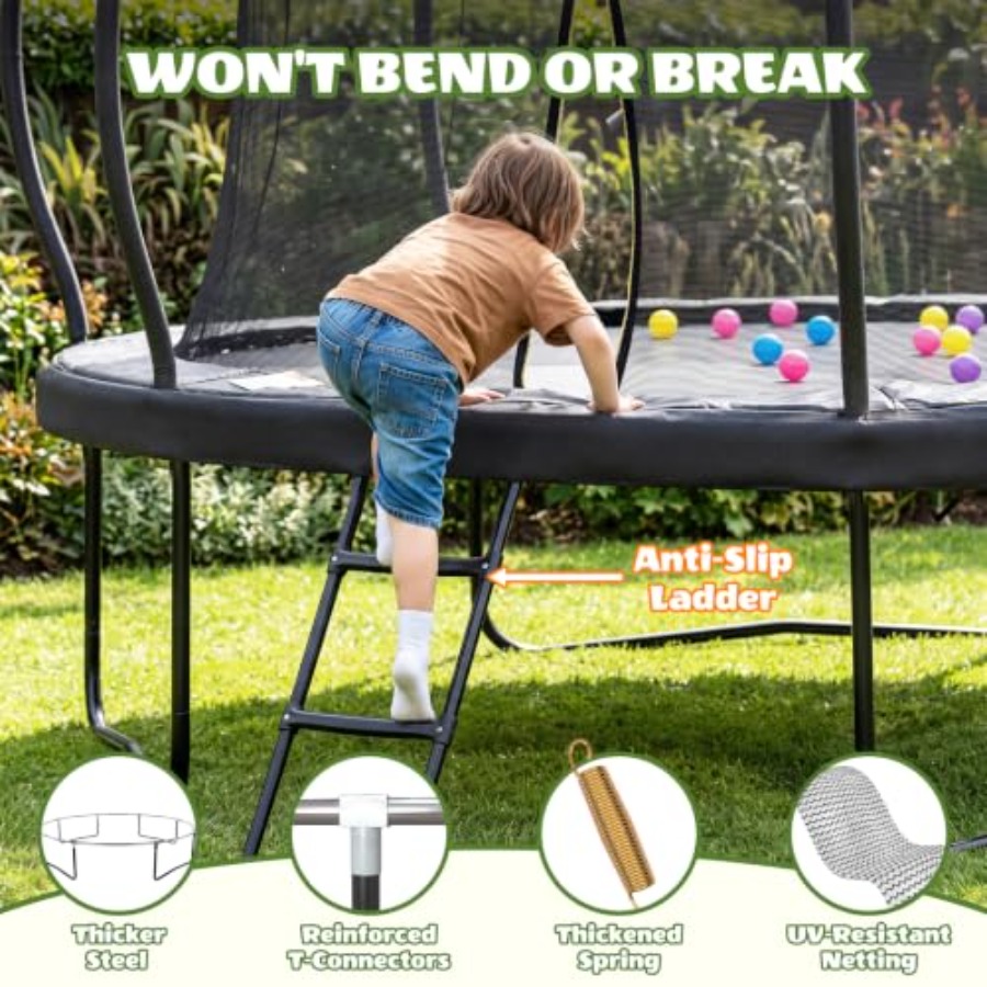 Çocuklar için dış mekan trambo - Kids Outdoor Ladder incelemesi ve fiyatı