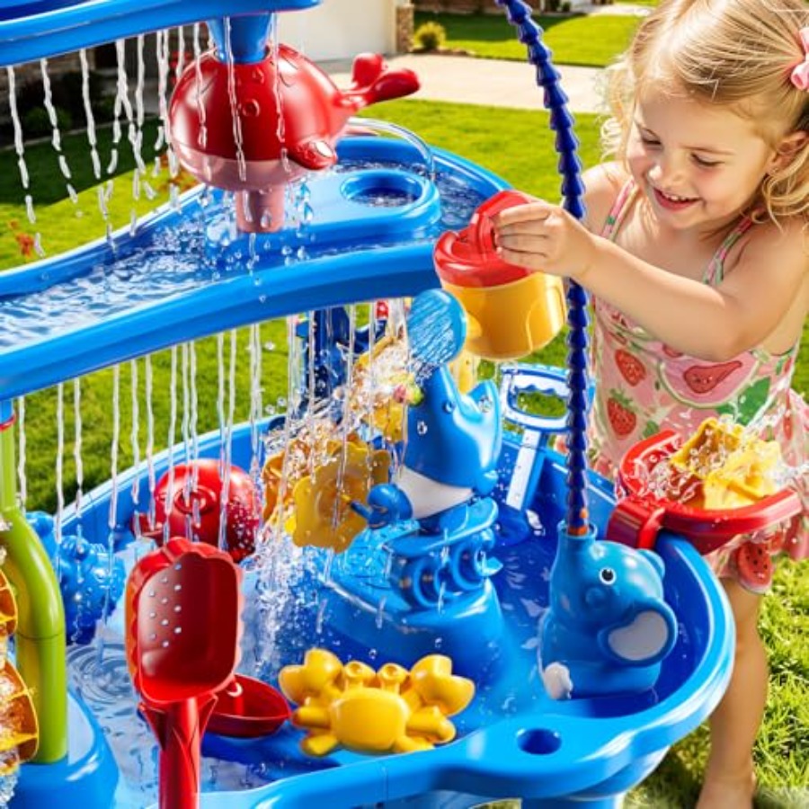 4-8 yaş arası çocuklar için aç - Kids Outdoor Sensory Table incelemesi ve fiyatı