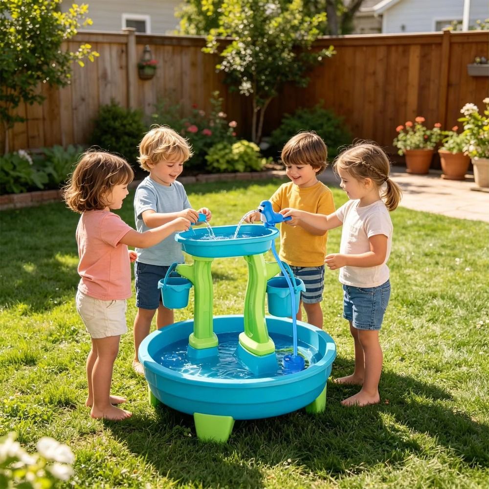 Taşınabilir Matkapsız Çocuk Su - Kids Outdoor Water Play Table incelemesi ve fiyatı