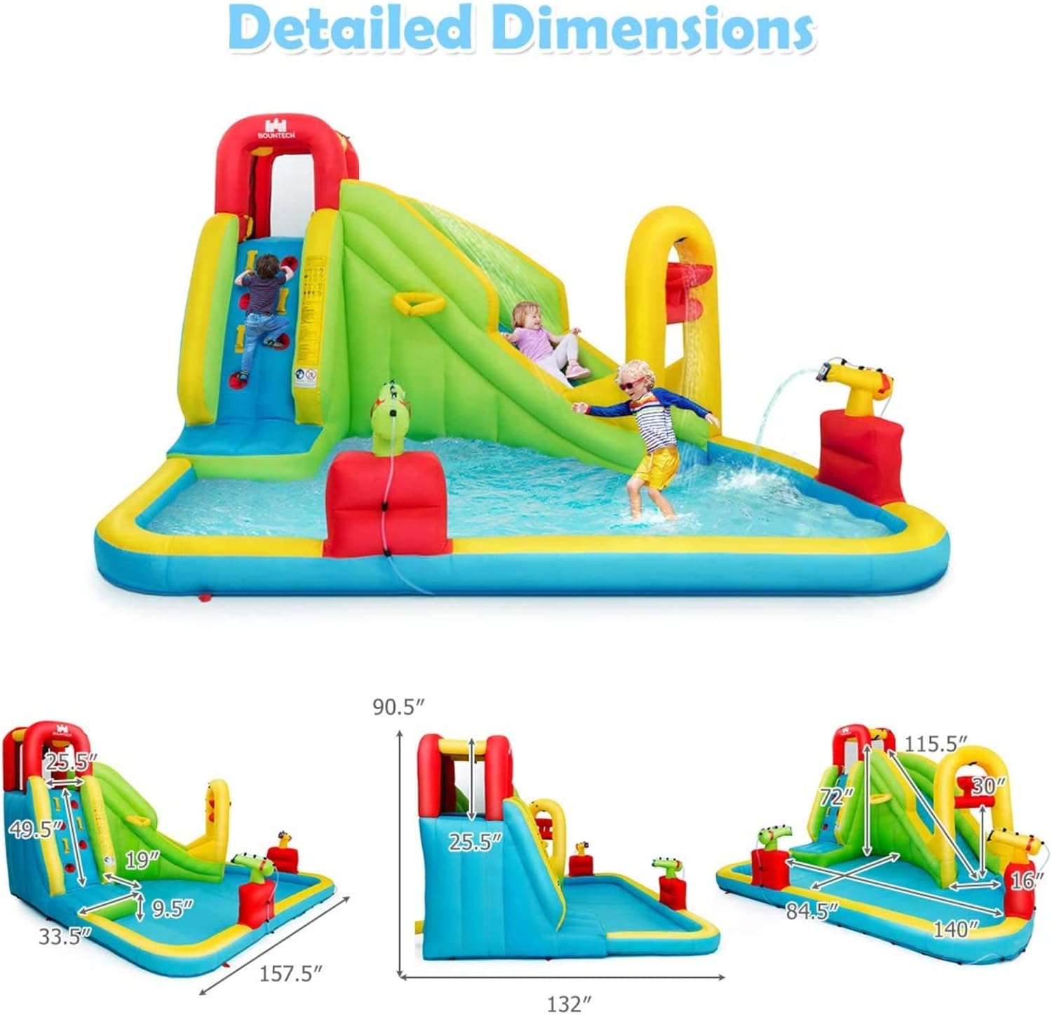 Çocuklar için Mega Şişme Su Pa - Kids Outdoor Inflatable incelemesi ve fiyatı