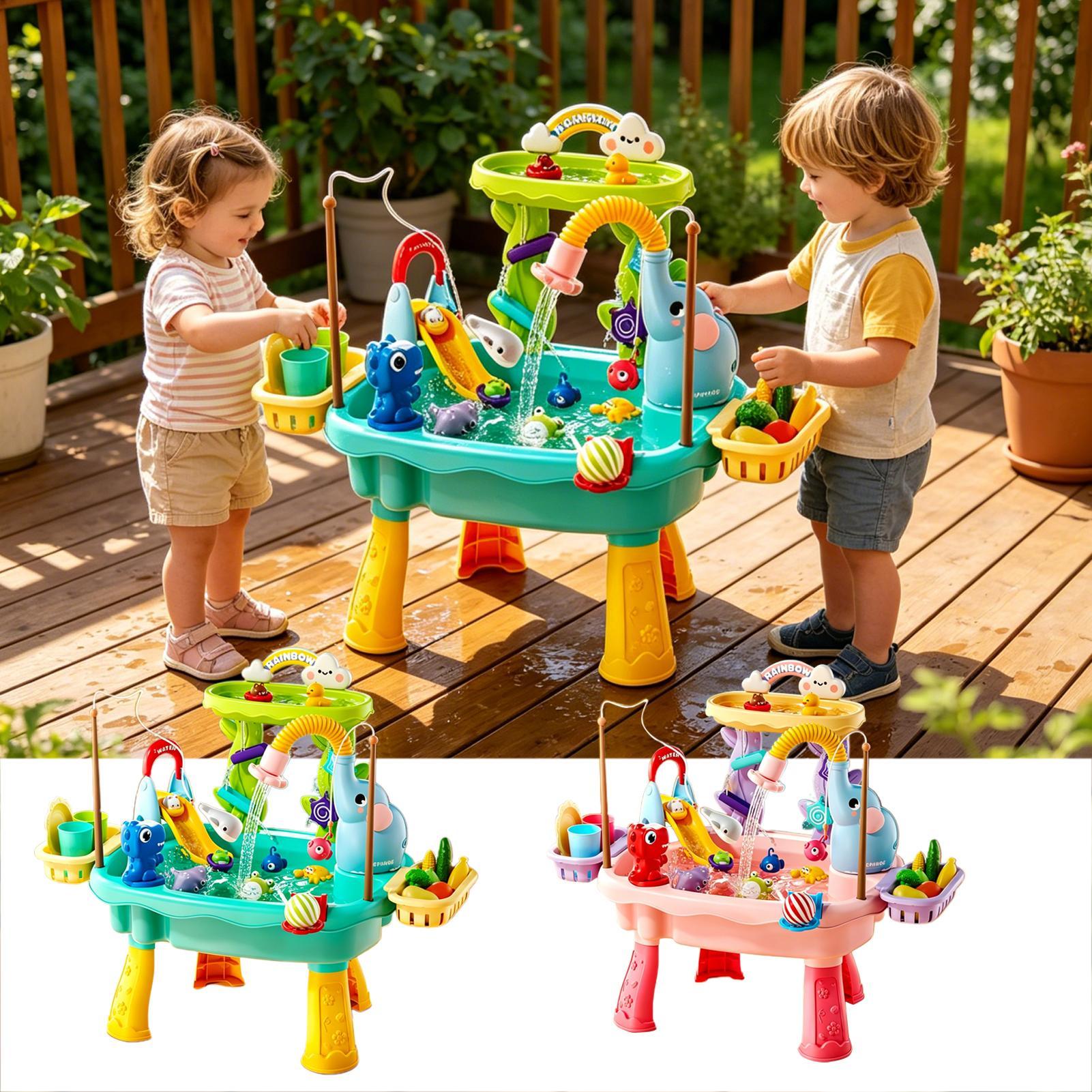 Çocuklar için Su Aktivite Masa - Kids Outdoor Sensory Table incelemesi ve fiyatı