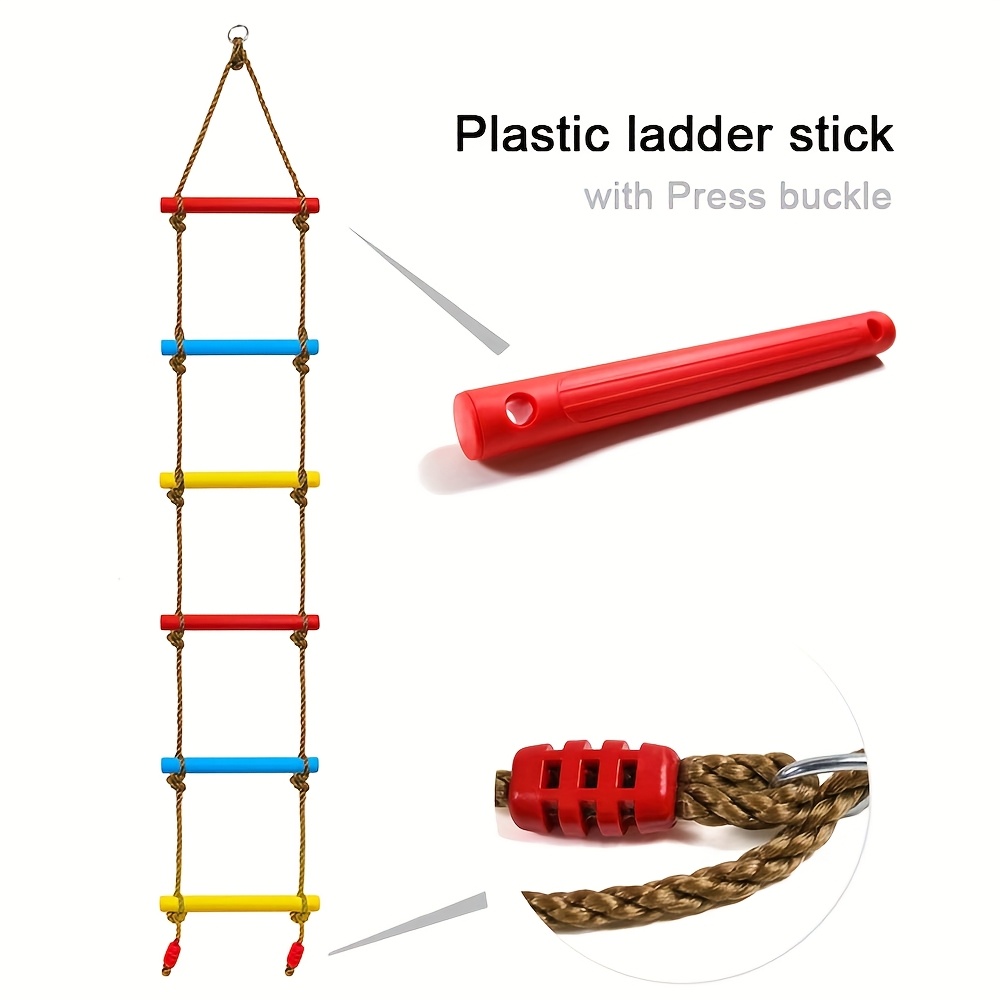 1 adet renkli çocuk tırmanma m - Kids Outdoor Ladder incelemesi ve fiyatı