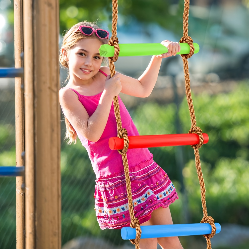 1 adet renkli çocuk tırmanma m - Kids Outdoor Ladder incelemesi ve fiyatı