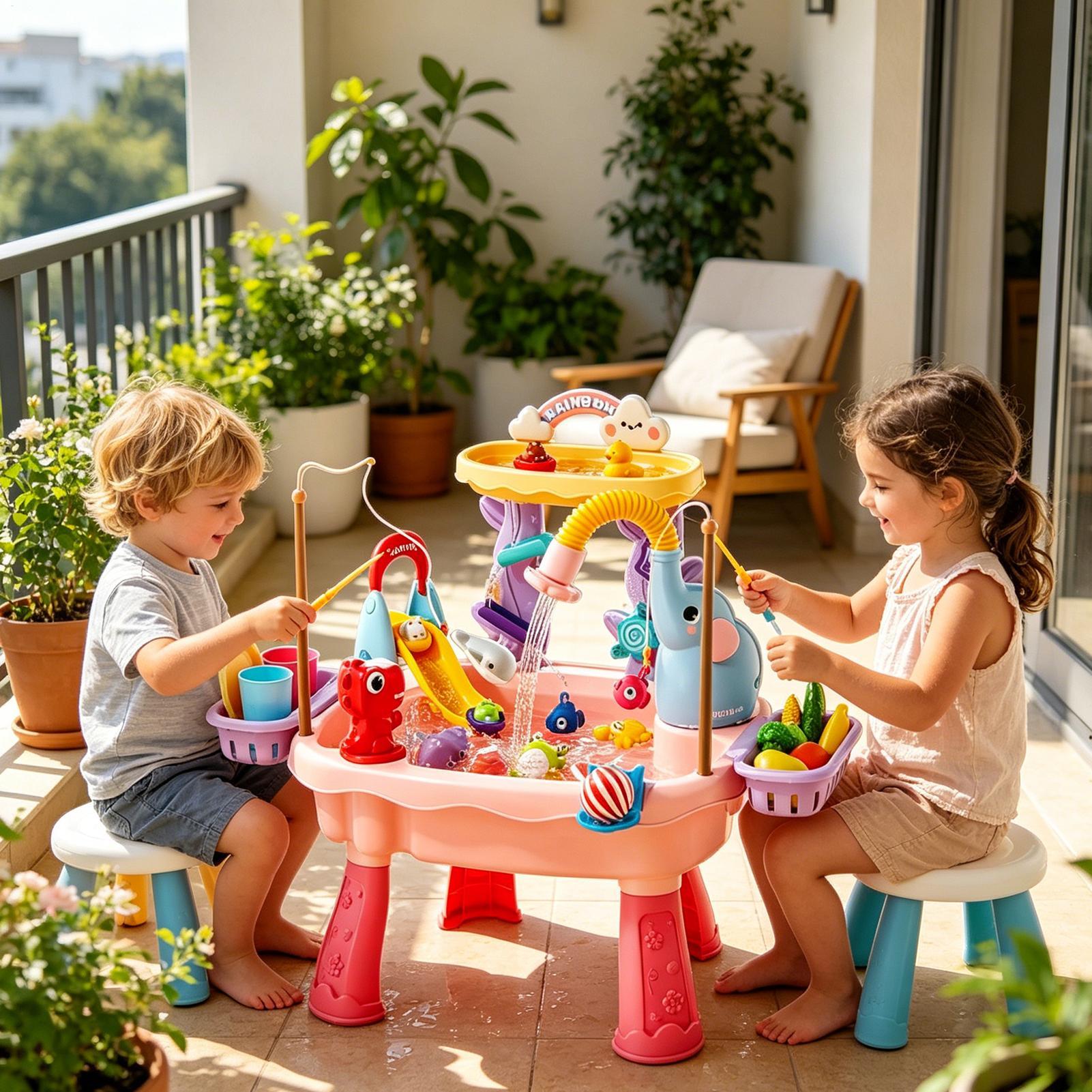 Çocuklar için Su Masası Mutfak - Kids Outdoor Sensory Table incelemesi ve fiyatı